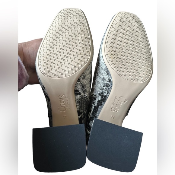 NWT Sam Edelman Circus Snakeskin Heeled Booties, size 11 - Picture 4 of 7